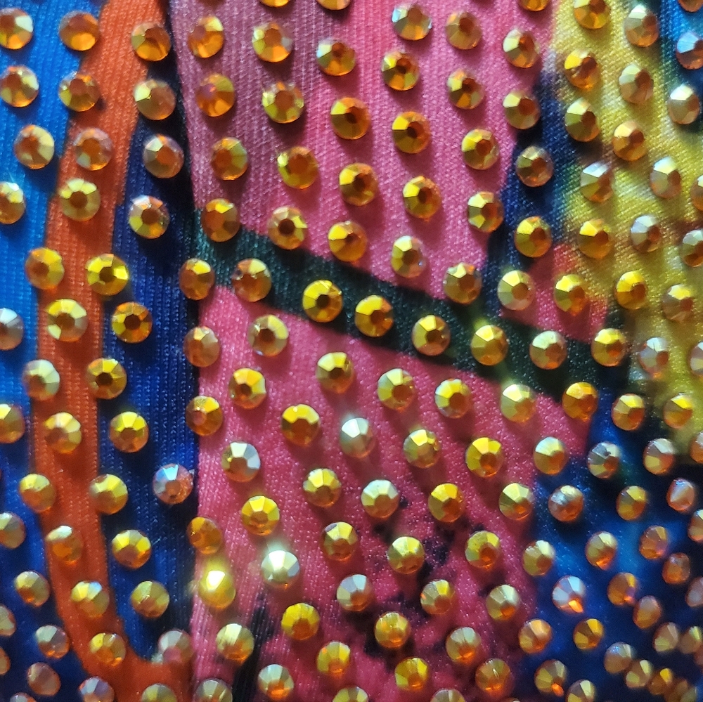 Akira Colorful Rhinestone Corset (M) - Picture 7 of 11